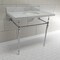 Fauceture KVPB3622M81 36" Console Sink with Brass Legs (8-Inch, 3 Hole), Marble White/Polished Chrome KVPB3622M81 - alternate 2